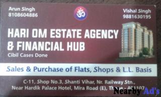 Hari Om Estate Agency & Financial Hub