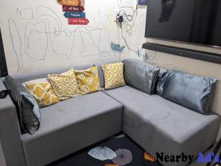 L SHAPED 5 seater sofa